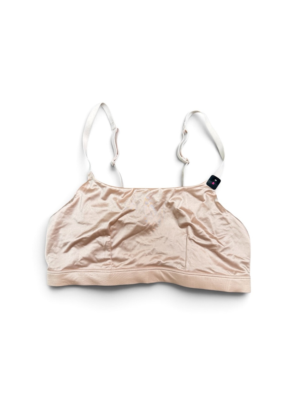 La Senza Satin Bralette Bra Blush Pink NWT M